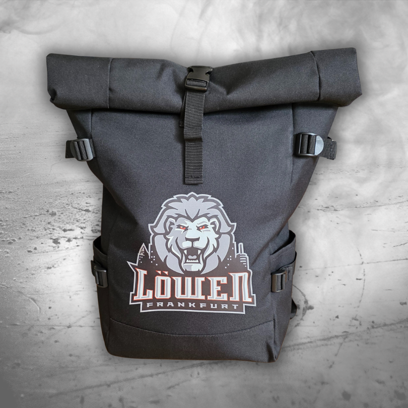 Rucksack Front schwarz
